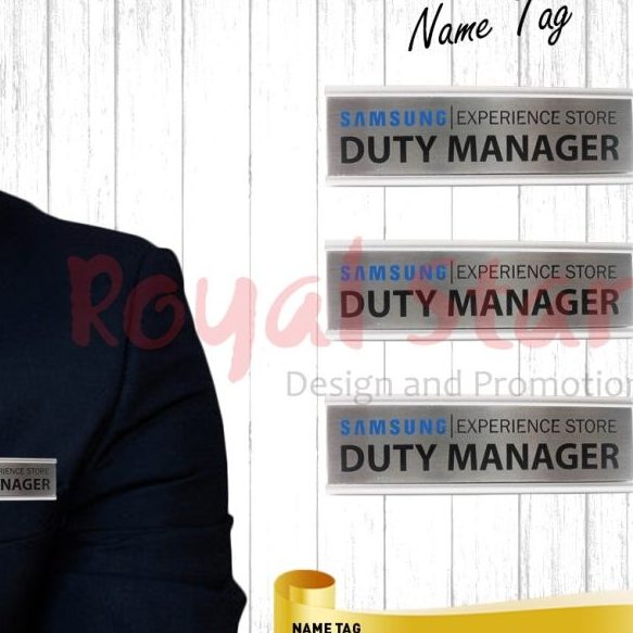 Name Tag/Pin