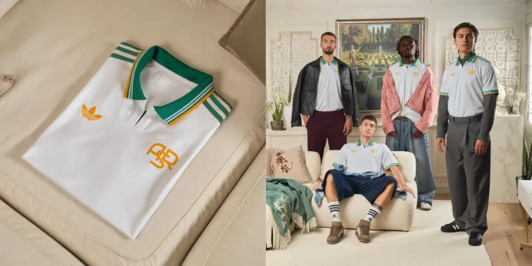 Kaos polo dengan gaya kasual.